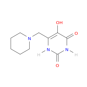 5-hydroxy-6-(piperidin-1-ylmethyl)pyrimidine-2,4(1h,3h)-dione