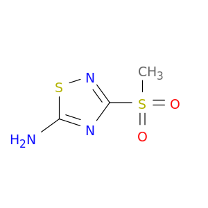 3-(Methylsulfonyl)-1,2,4-thiadiazol-5-amine