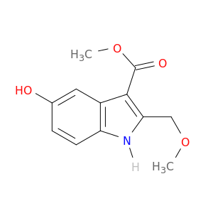 甲基5-羟基-2-(甲氧基甲基)-1H-吲哚-3-羧酸盐