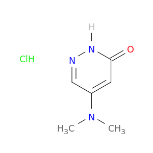 5-(二甲基氨基)哒嗪-3(2H)-酮盐酸盐