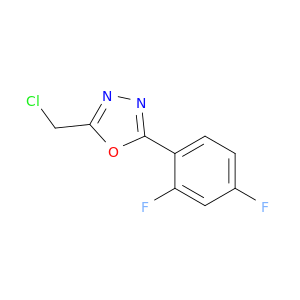 2-(氯甲基)-5-(2,4-二氟苯基)-1,3,4-恶二唑