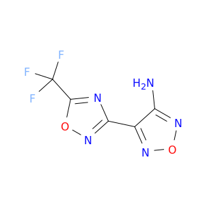 1,2,5-Oxadiazol-3-amine, 4-[5-(trifluoromethyl)-1,2,4-oxadiazol-3-yl]-