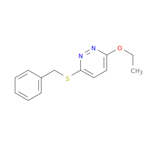 3-(benzylsulfanyl)-6-ethoxypyridazine