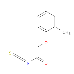 Acetyl isothiocyanate, (2-methylphenoxy)-
