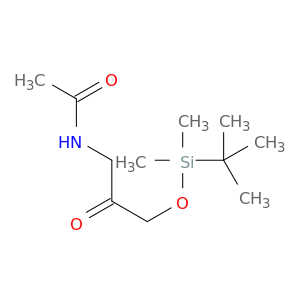 Acetamide, N-[3-[[(1,1-dimethylethyl)dimethylsilyl]oxy]-2-oxopropyl]-