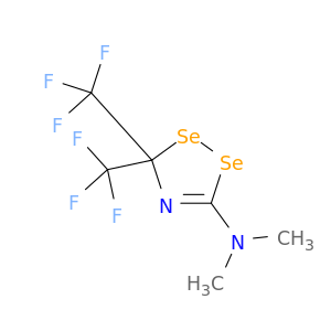 3H-1,2,4-Diselenazol-5-amine, N,N-dimethyl-3,3-bis(trifluoromethyl)-