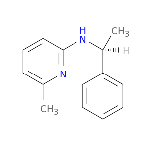 2-Pyridinamine, 6-methyl-N-[(1S)-1-phenylethyl]-