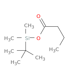 Butanoic acid, (1,1-dimethylethyl)dimethylsilyl ester