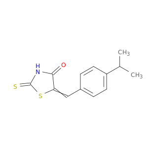 (5E)-5-(4-异丙亚苄基)-2-硫代-四氢噻唑-4-酮