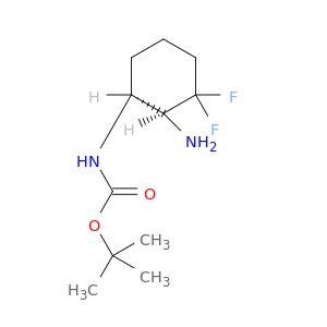((1S,2S)-2-氨基-3,3-二氟环己基)氨基甲酸叔丁酯