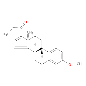 1-PROPANONE, 1-(3-METHOXYESTRA-1,3,5(10),14,16-PENTAEN-17-YL)- (9CI)