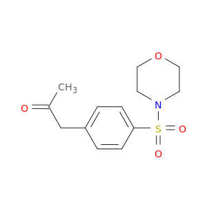 Morpholine, 4-[[4-(2-oxopropyl)phenyl]sulfonyl]-
