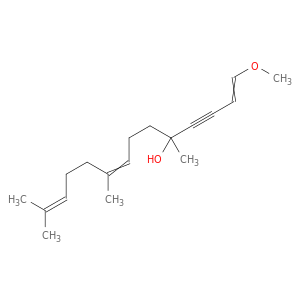 1,8,12-Tetradecatrien-3-yn-5-ol, 1-methoxy-5,9,13-trimethyl-