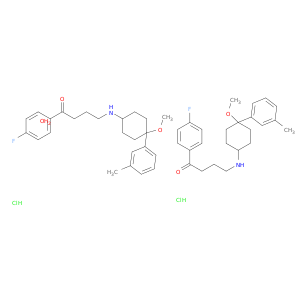 1-(4-fluorophenyl)-4-{[4-methoxy-4-(3-methylphenyl)cyclohexyl]amino}butan-1-one hydrochloride hydrate(2:2:1)