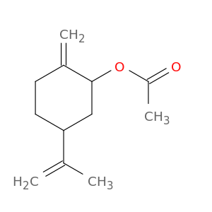 Cyclohexanol,2-methylene-5-(1-methylethenyl)-, 1-acetate