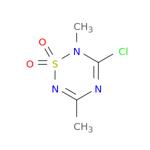 3-chloro-2,5-dimethyl-1,2,4,6-thiatriazine 1,1-dioxide