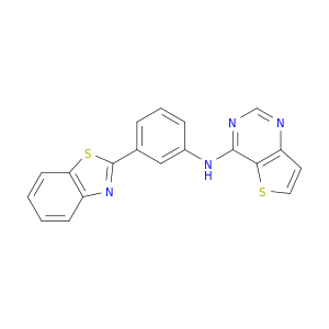 Thieno[3,2-d]pyrimidin-4-amine, N-[3-(2-benzothiazolyl)phenyl]-