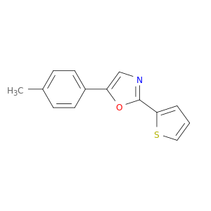 Oxazole, 5-(4-methylphenyl)-2-(2-thienyl)-