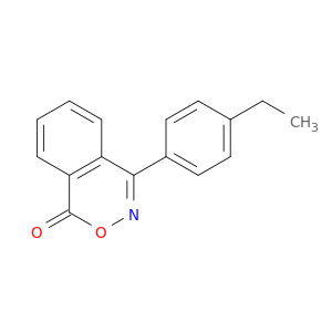 1H-2,3-Benzoxazin-1-one, 4-(4-ethylphenyl)-