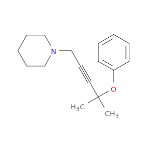 Piperidine, 1-(4-methyl-4-phenoxy-2-pentynyl)-