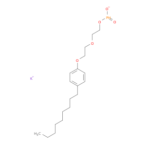膦酸,单体[2-[2-(4-(4-壬基氧基)乙氧基]乙基]酯,钾盐