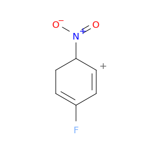 Cyclohexadienylium, 3-fluoro-6-nitro-