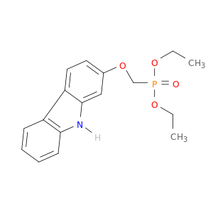 Phosphonic acid, [(9H-carbazol-2-yloxy)methyl]-, diethyl ester