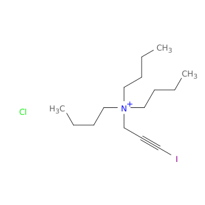 1-Butanaminium, N,N-dibutyl-N-(3-iodo-2-propynyl)-, chloride