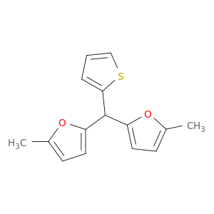 Furan, 2,2'-(2-thienylmethylene)bis[5-methyl-