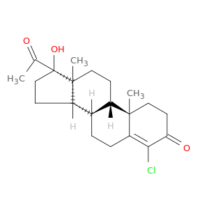 Pregn-4-ene-3,20-dione,4-chloro-17-hydroxy- (7CI,8CI,9CI)