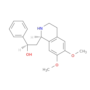 (R)-2-((R)-6,7-Dimethoxy-1,2,3,4-tetrahydroisoquinolin-1-yl)-1-phenylethanol
