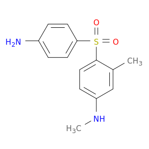 Benzenamine, 4-[(4-aminophenyl)sulfonyl]-N,3-dimethyl-