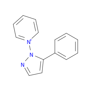 Pyridinium, 1-(5-phenyl-1H-pyrazol-1-yl)-