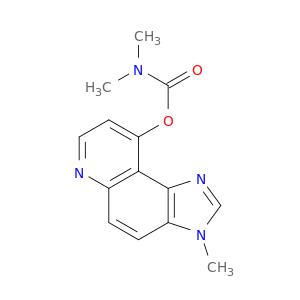 Carbamic acid, dimethyl-, 3-methyl-3H-imidazo[4,5-f]quinolin-9-yl ester