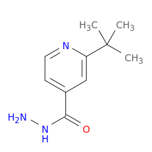 4-Pyridinecarboxylic acid, 2-(1,1-dimethylethyl)-, hydrazide