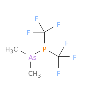 Phosphine, (dimethylarsino)bis(trifluoromethyl)-