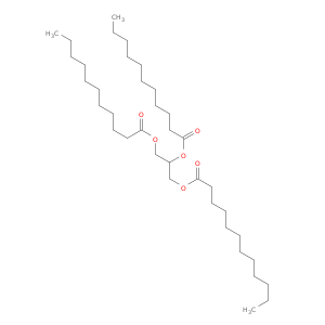 Dodecanoic acid, 2,3-bis[(1-oxoundecyl)oxy]propyl ester