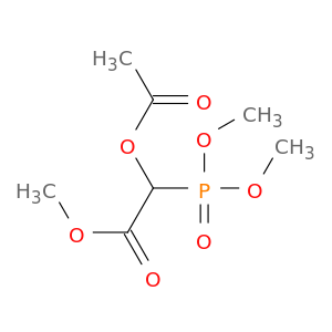Acetic acid, (acetyloxy)(dimethoxyphosphinyl)-, methyl ester