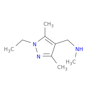 1-(1-Ethyl-3,5-dimethyl-1H-pyrazol-4-yl)-N-methylmethanamine