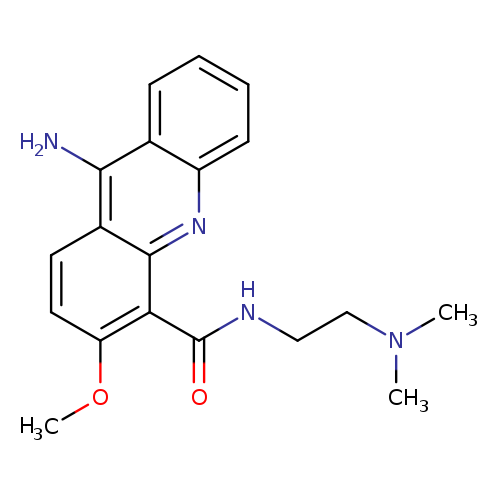 9-Amino-N-(2-(dimethylamino)ethyl)-3-methoxyacridine-4-carboxamide