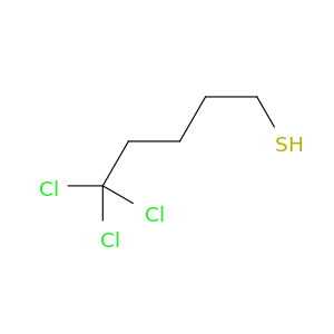 1-Pentanethiol, 5,5,5-trichloro-