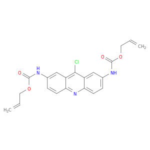 C,C'-DI-2-PHELEN-1-YLN,N'-(9-氯-3,6-吖啶硫基)双烷基→