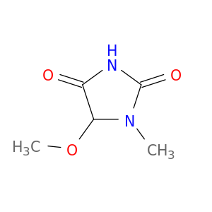 2,4-Imidazolidinedione, 5-methoxy-1-methyl-