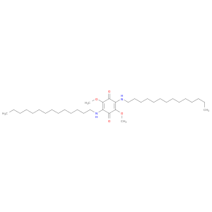 2,5-Cyclohexadiene-1,4-dione,2,5-dimethoxy-3,6-bis(tetradecylamino)-
