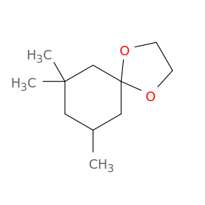 1,4-dioxaspiro(4.5)decane, 7,7,9-trimethyl-