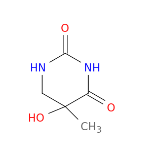 2,4(1H,3H)-Pyrimidinedione,dihydro-5-hydroxy-5-methyl-