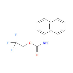 2,2,2-Trifluoroethyl naphthalen-1-ylcarbamate