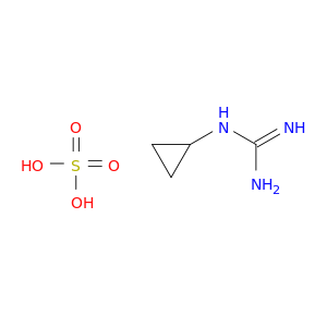 Guanidine, cyclopropyl-, sulfate (1:1)