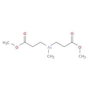 Propanoic acid, 3,3'-(methylarsinidene)bis-, dimethyl ester
