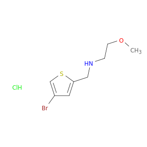 [(4-Bromothiophen-2-yl)methyl](2-methoxyethyl)amine Hydrochloride
